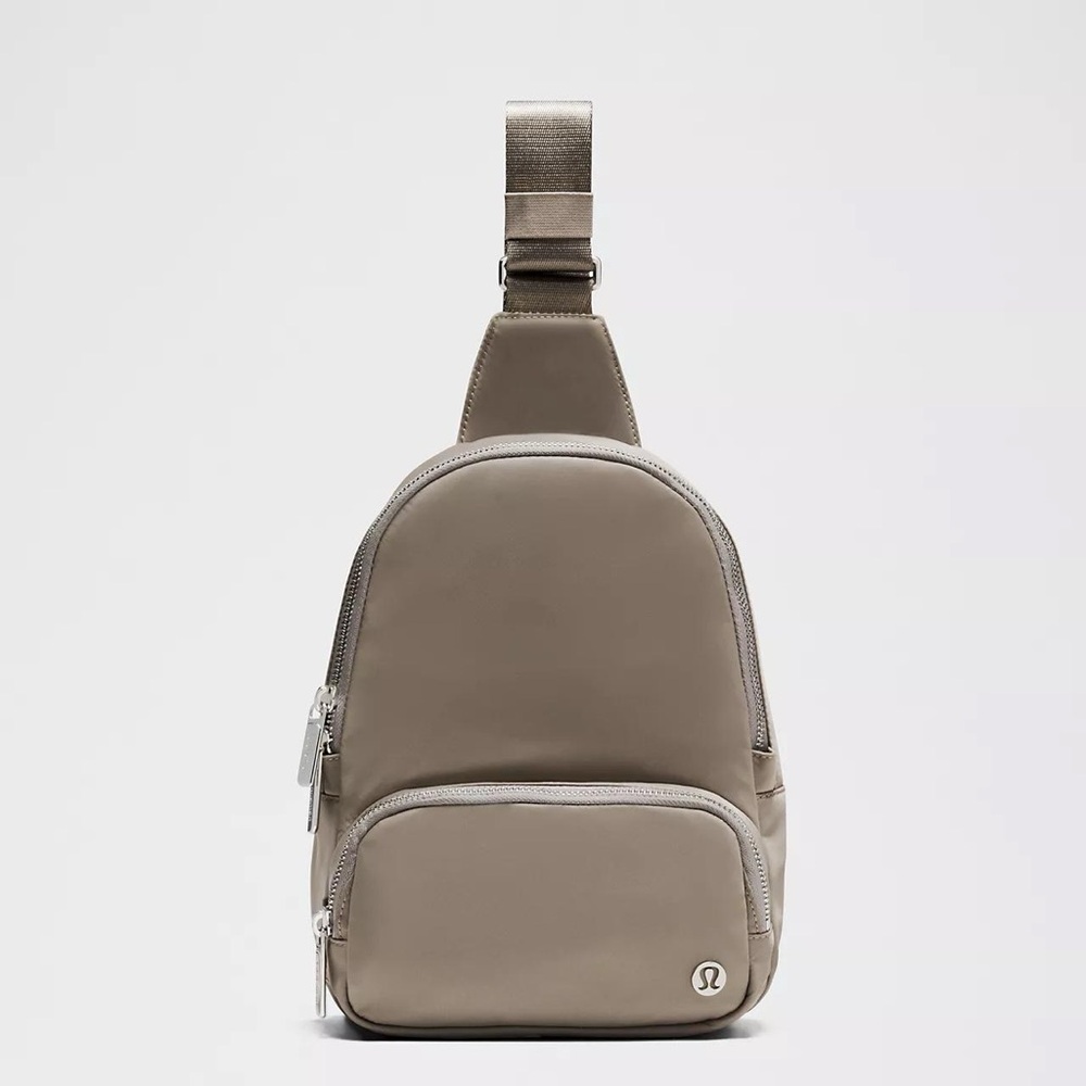 Lululemon Everywhere Sling Bag 4.2L- Warm Ash Grey